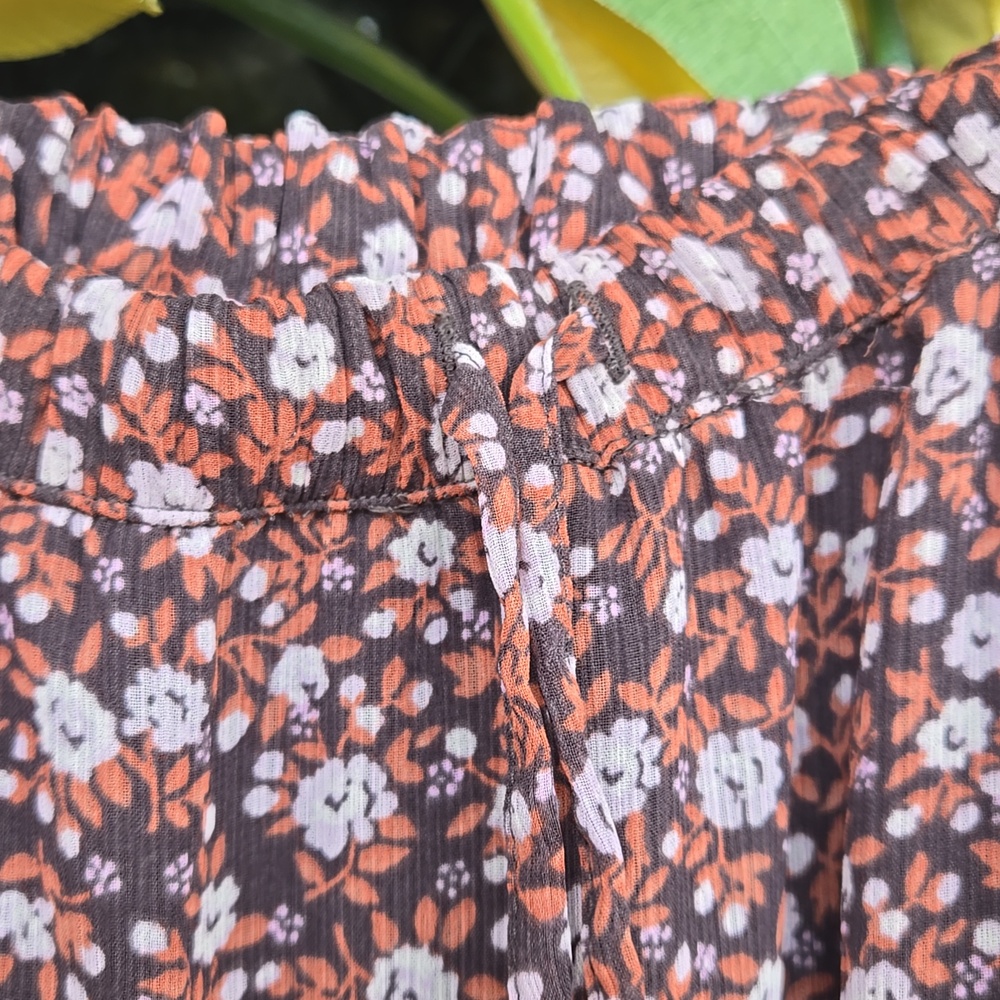 aerie Floral Tiered Maxi Skirt - Picture 2 of 3
